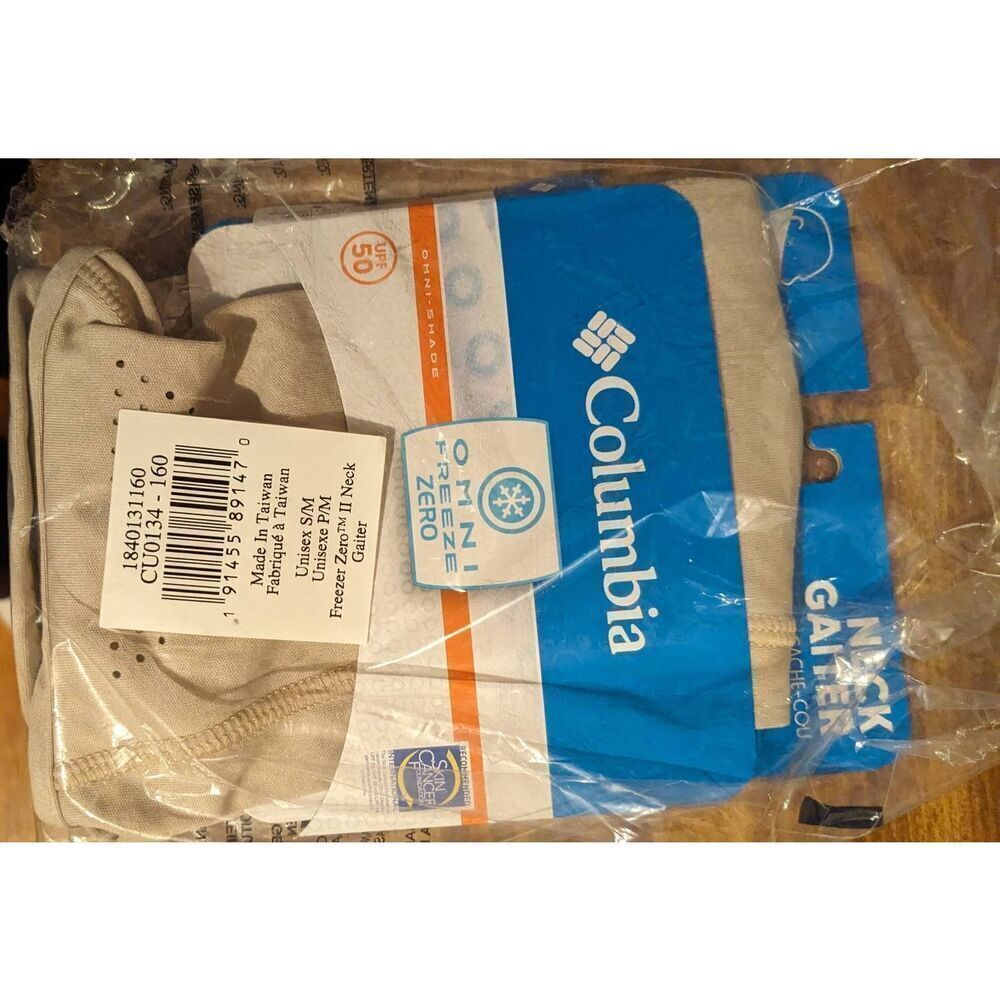 Columbia Freezer Zero II Neck Gator Fossil Small